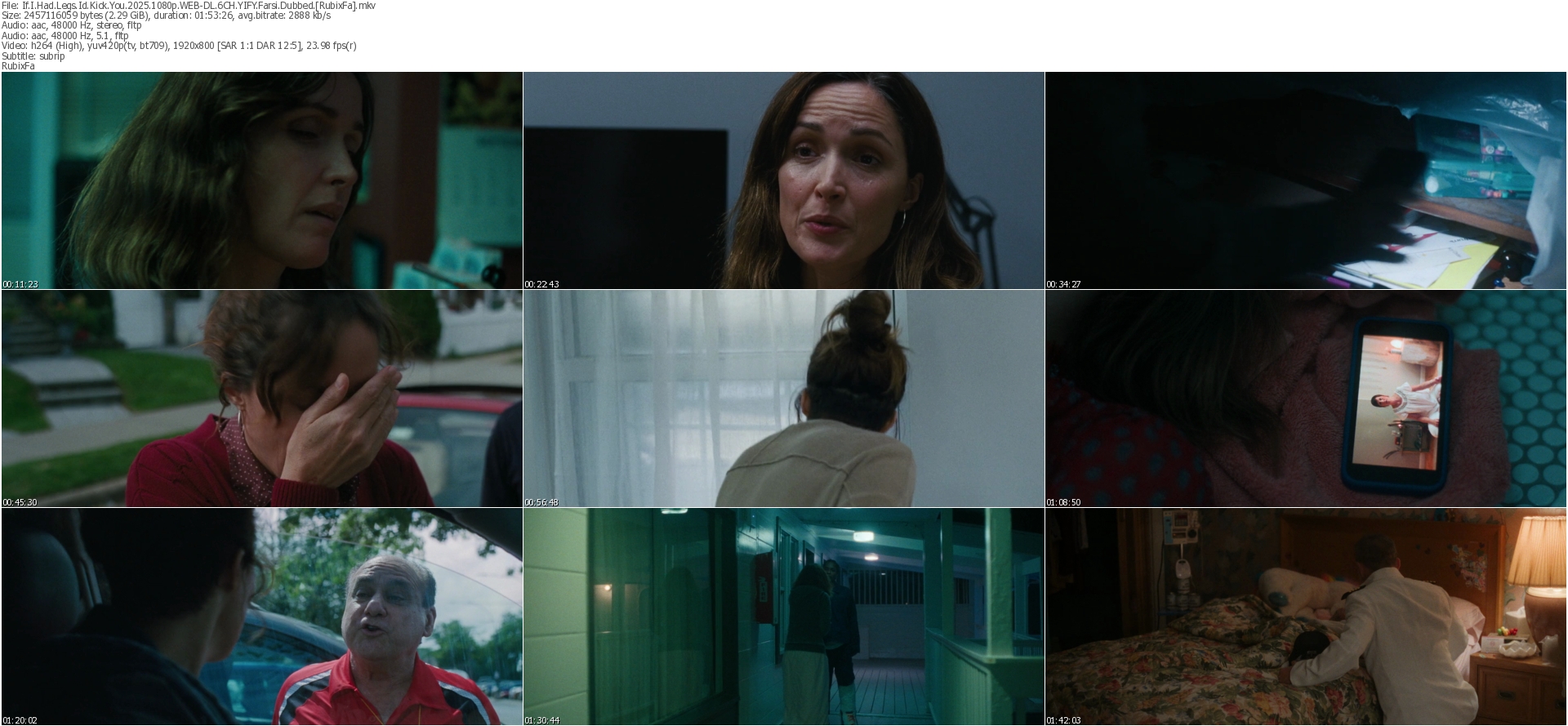 دانلود فیلم If I Had Legs Id Kick You 2025 دوبله فارسی